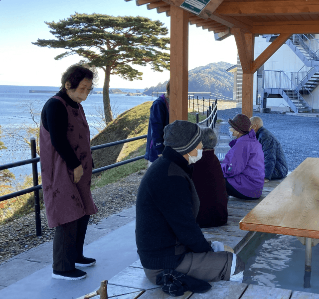 みんなで碁石海岸にドライブにでかけました。