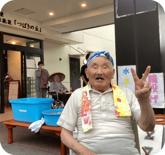 楽しい夏祭り！様々なイベントを催し、みんなで楽しみました。