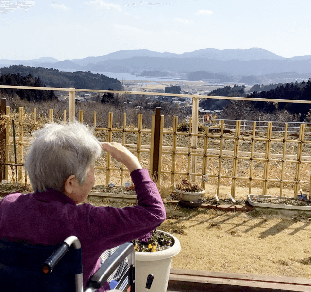 海も山も街も見える景色が最高な、介護老人福祉施設「陸前高田」。