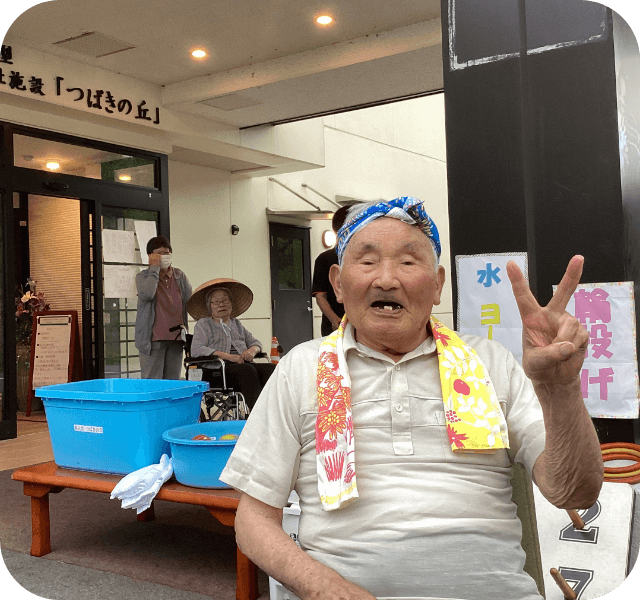 楽しい夏祭り!様々なイベントを催し、みんなで楽しみました。